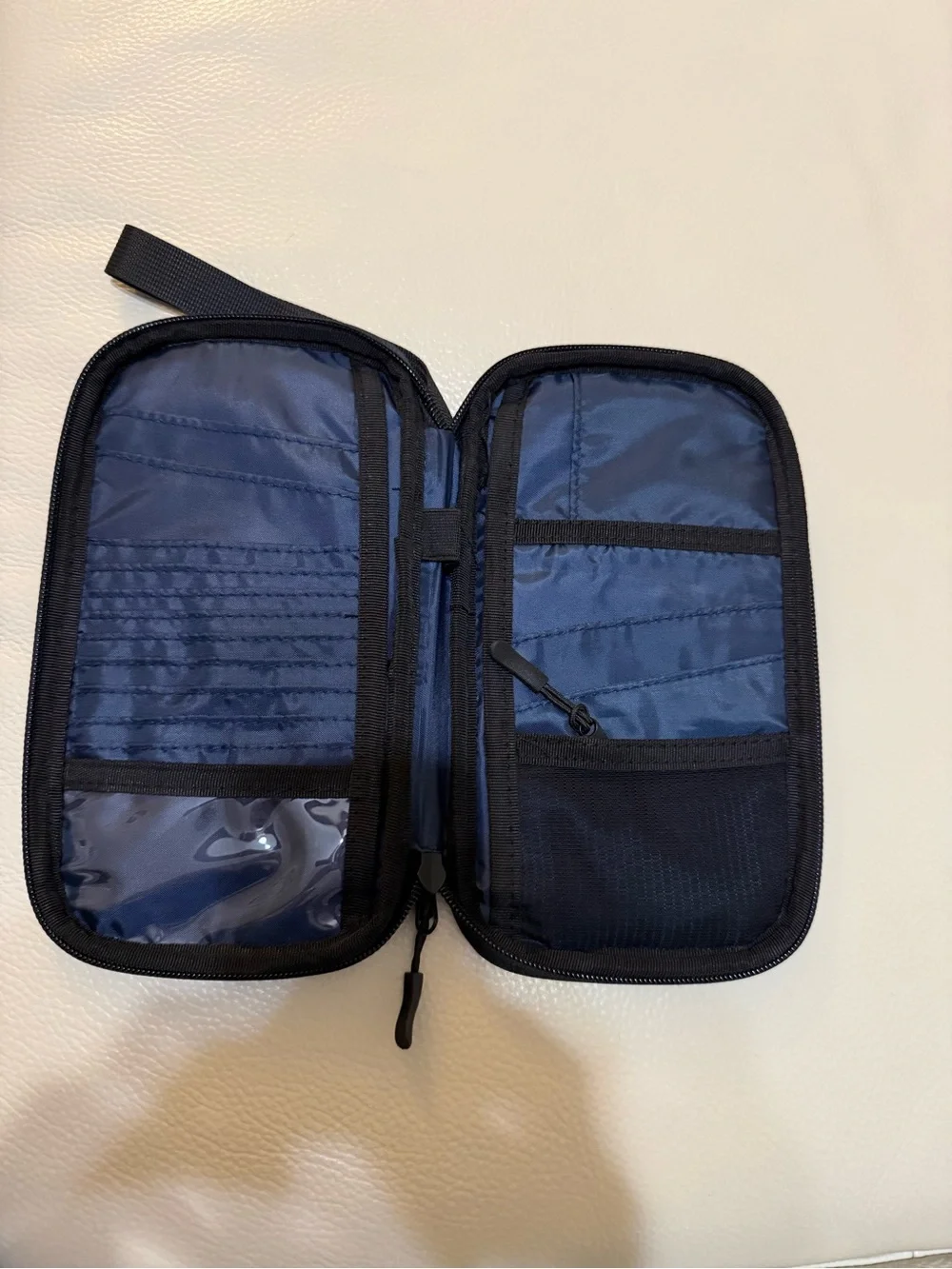 RFID Travel Wallet Black